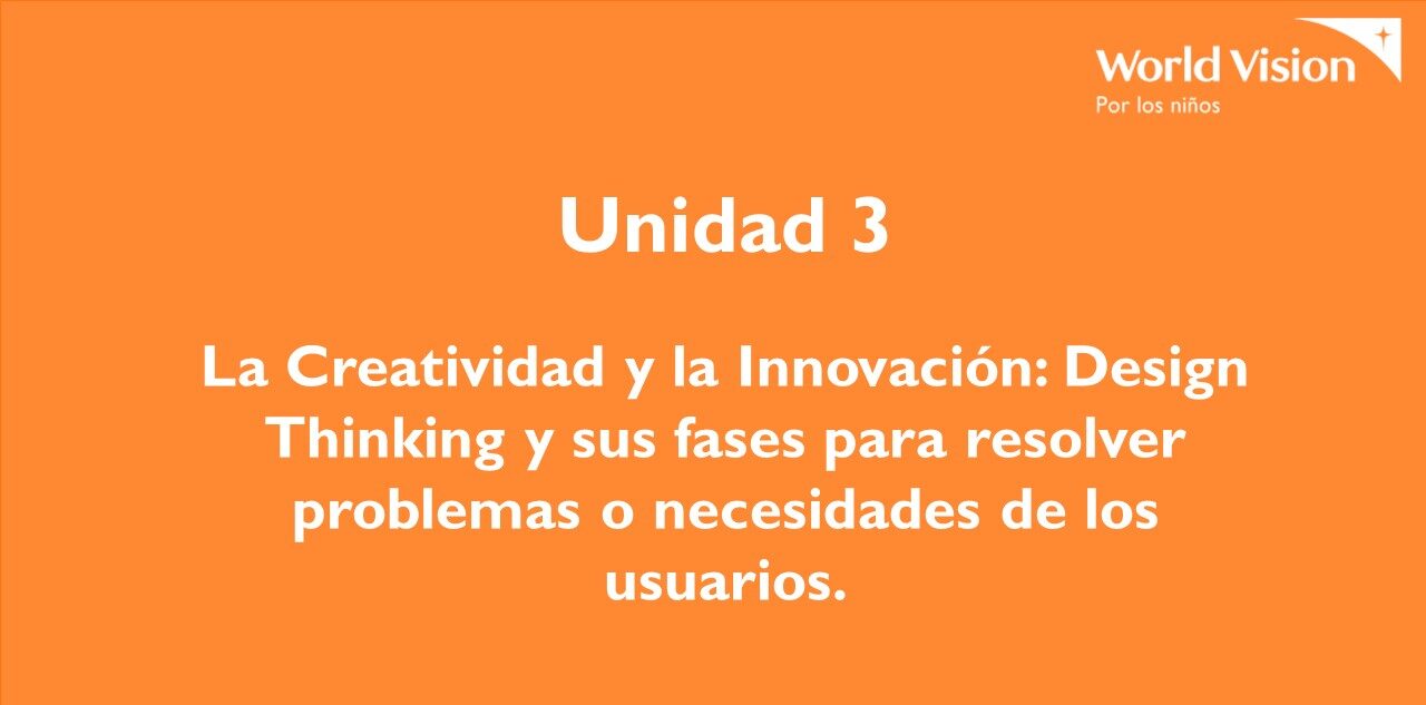 Bienvenidos/as a la unidad 3